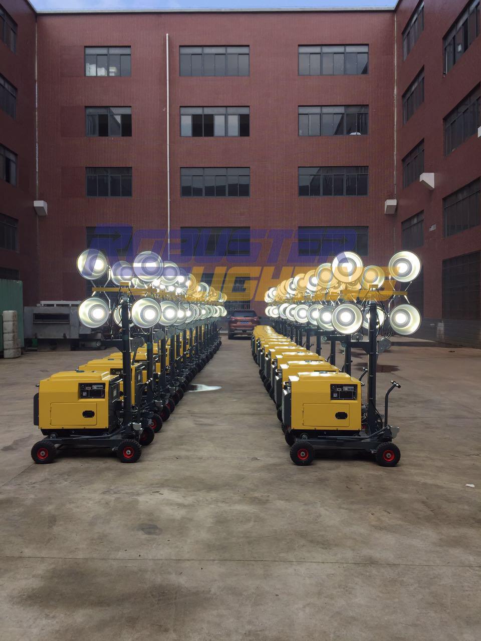 5kw Mobile lighting Tower Generator Portable Emergency Light Tower