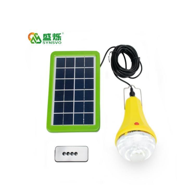 Remote Control Solar LED Lights Flashlight 3W for African Market Solar Power Station