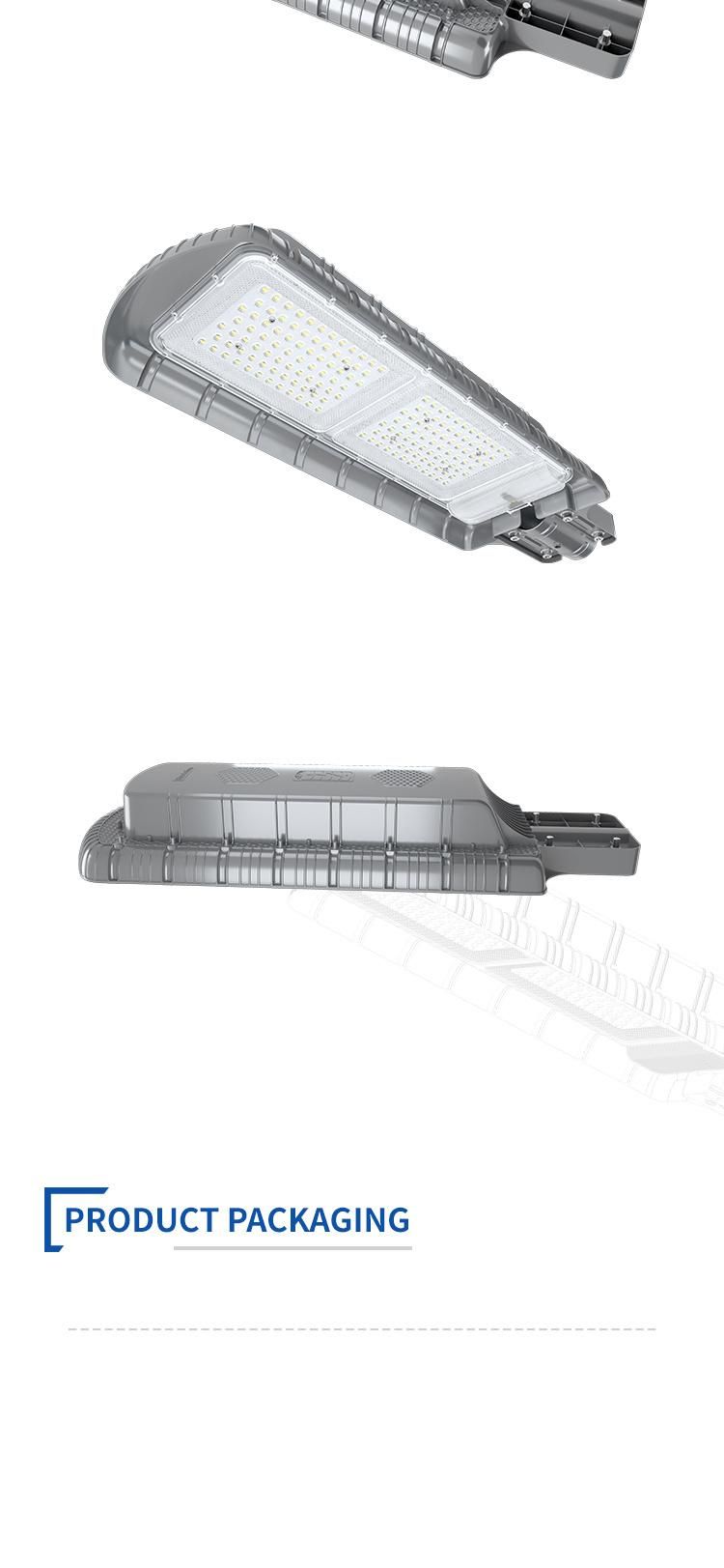 180W Solar Panels and 200ah LiFePO4 Battery 13600lm 120W LED Solar Street Light