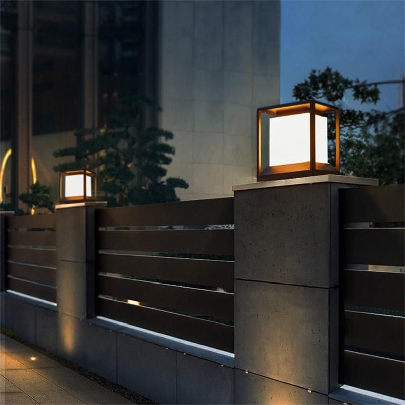 High Quality Solar Outdoor Light Waterproof LED Lighting Solar Pillar Lighting