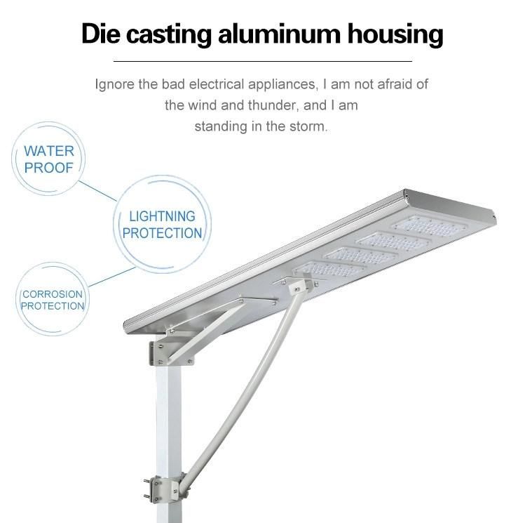 All in One Integrated Hybrid Electricity Solar Street Light