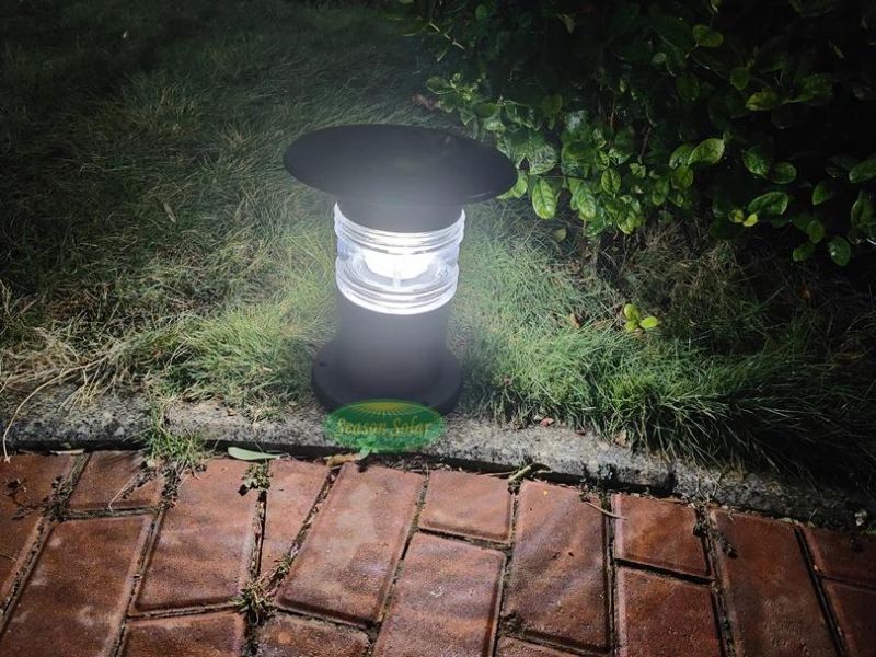 Factory Bright LED Lighting Integrated Outdoor Solar Lawn Light with 3W Solar Panel