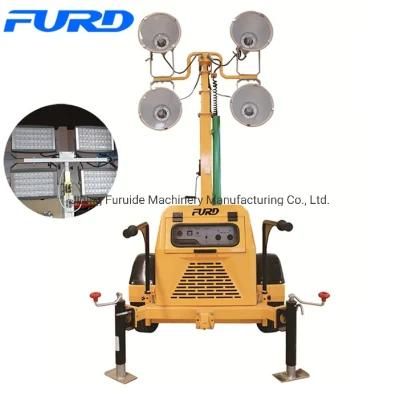 Mobile Trailer Light Tower for Emergency Lighting