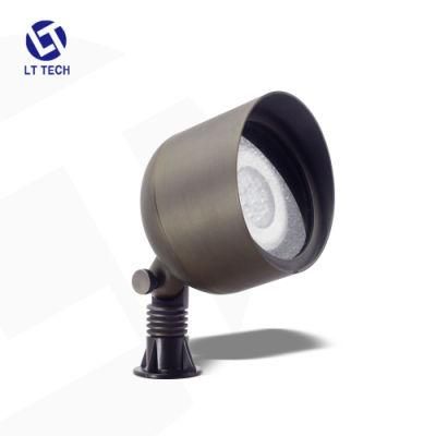 Lt 2304 Die-Cast Brass Flood Light &amp; Wall Wash