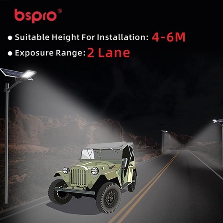 Bspro Commercial Price Industrial Wind Intelligent Energy Road Lights Outdoor 300W Split Solar Street Light