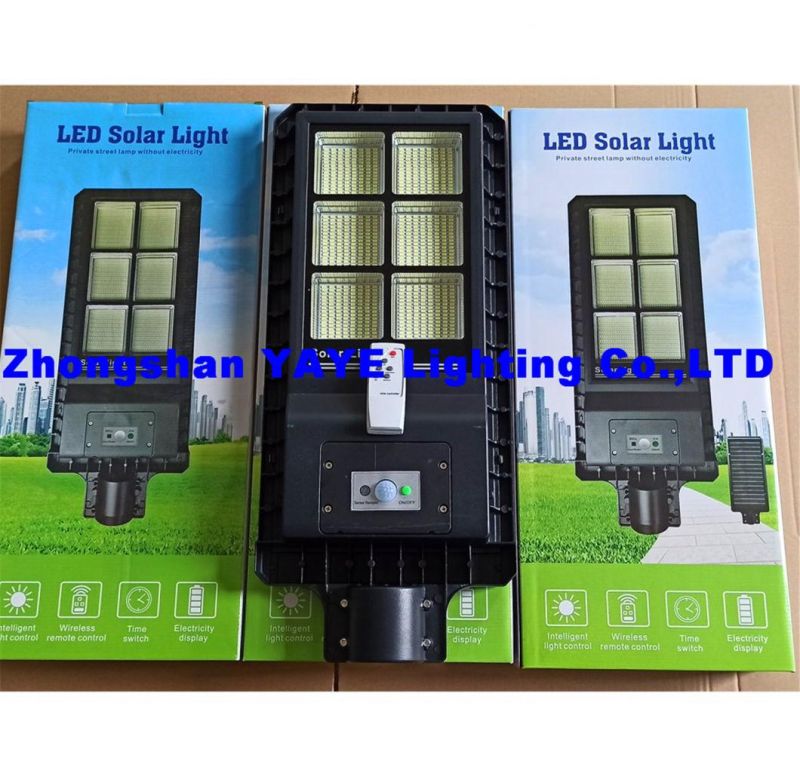 Yaye 2021 Hot Sell Factory Price 100W/200W/300W All in One Solar Street Light/ Solar Garden Lights with 2/3 Years Warranty