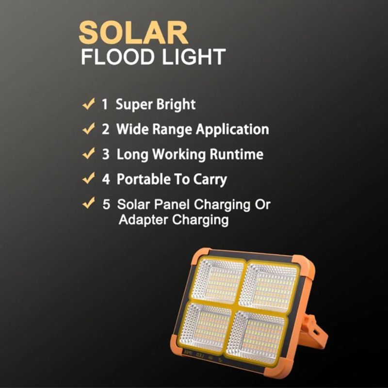 Hot Sale Waterproof IP66 High Power LED Flood Light Solar LED