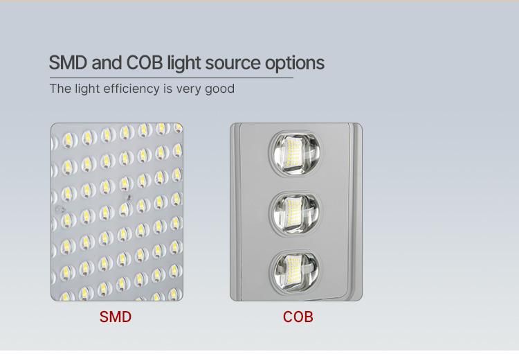 All in One/ Integrated Solar 200W 300W Automatic Street Solar Light Set New ABS COB SMD Solar Street Light with Radar Sensor Solar LED Street Lamp IP67