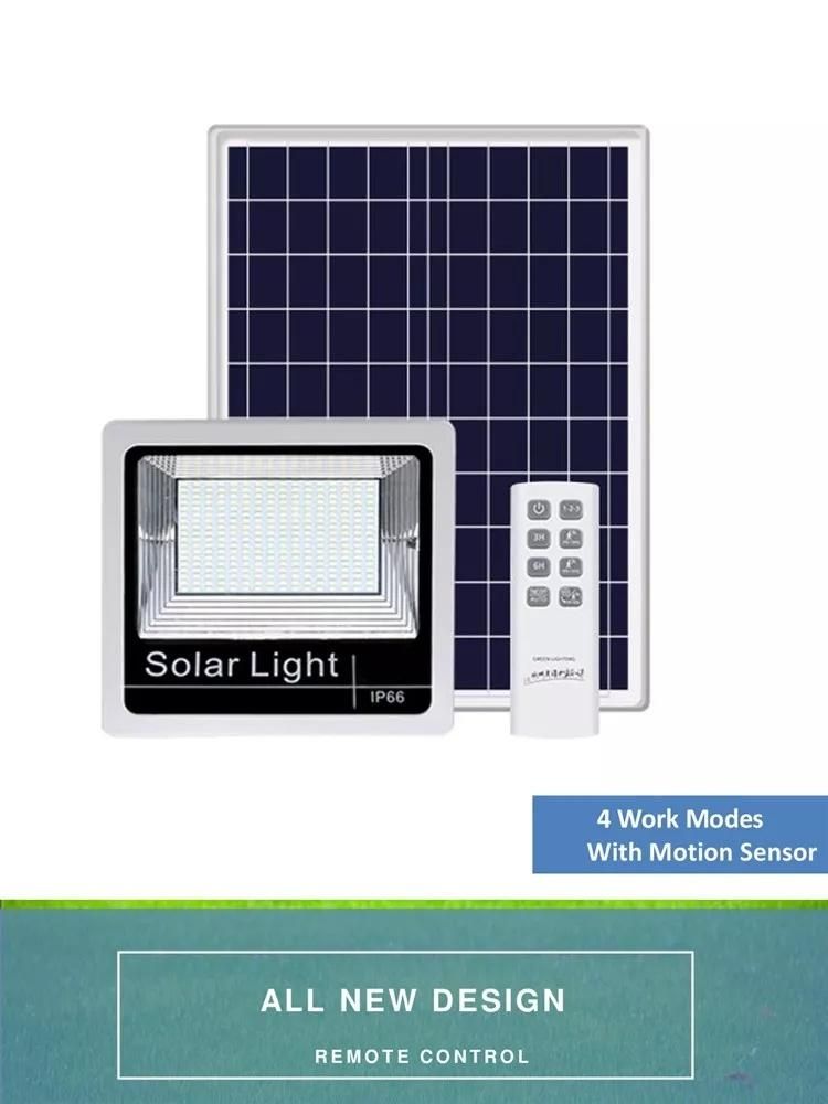 Sfl04-100W Solar Flood Light with Motion Sensor