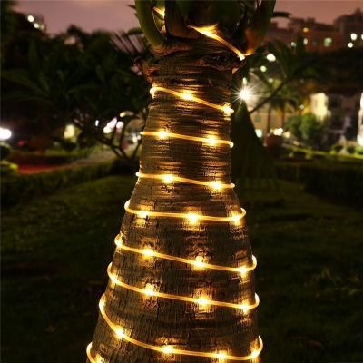 20FT 100LED Party Garden Patio Bedroom Solar Magical String Rope Light