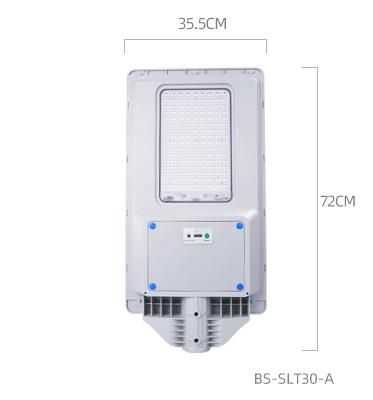 Bspro All in One Price List Outdoor Road IP65 Integrated Power Cell Panel LED Solar Street Light