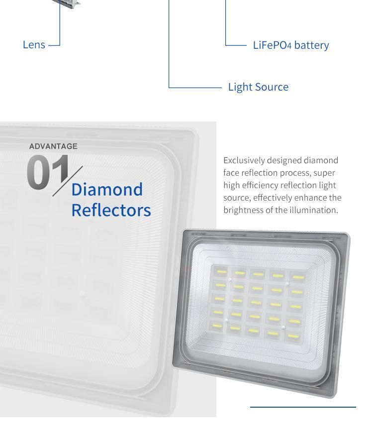 Factory Manufactured Solar Light with Intelligent Power Control