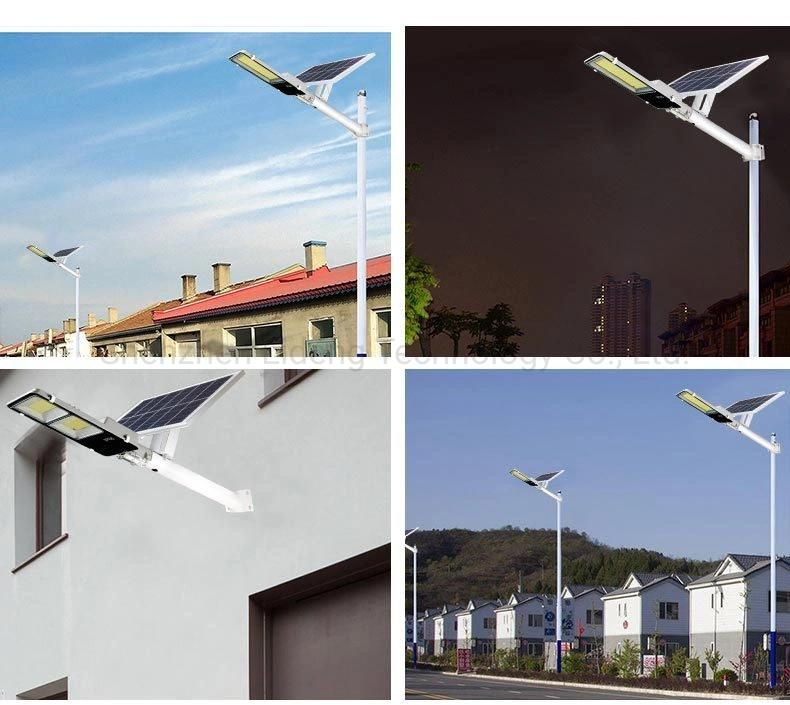 Ultra-High-Quality Project Outdoor Metal Solar Street Lights Actual Full Power Top Battery Configuration Super Large Solar Panel