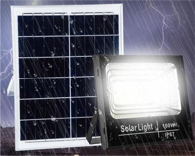 Solar Ultra Slim 25W 40W 60W 100W 200W Outdoor Solar LED Floodlight