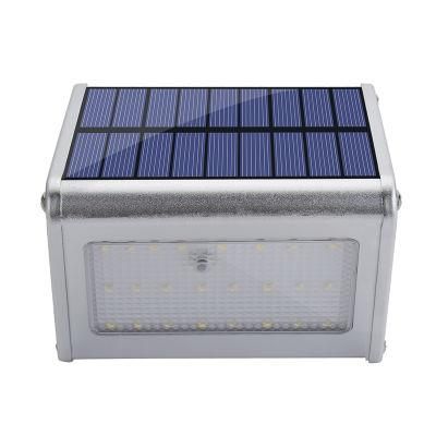 Wholesale IP65 Waterproof Wall Mounted LED Outdoor Solar Light Garden