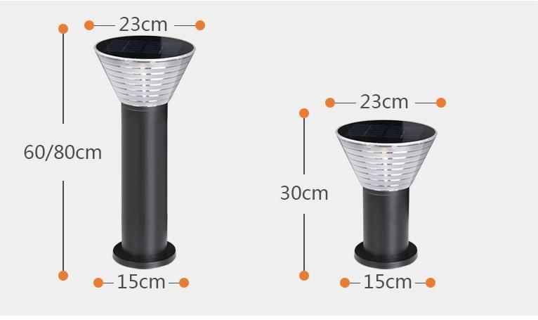 Beautiful Design Solar Garden Light Solar Pillar Light Solar Street Light Solar Outdoor Decoration Light