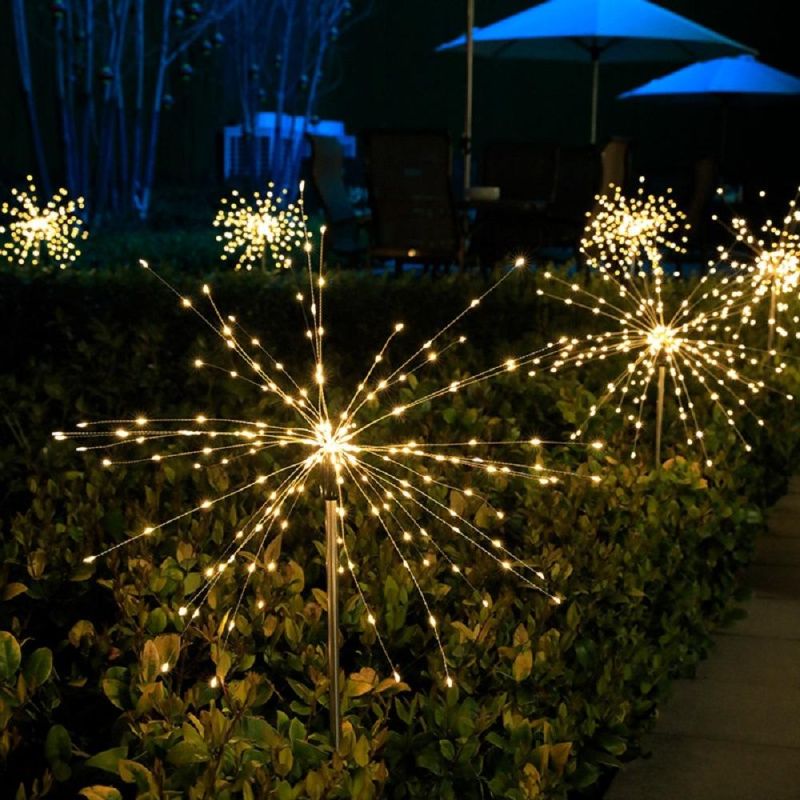 Outdoor Waterproof Solar Firework Light LED Garden Decorative Lights Wyz18473