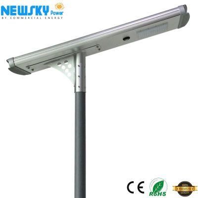 Super Bright Pole Lluminaid Solar Street Light for Studio Farm Outdoor Warehouse