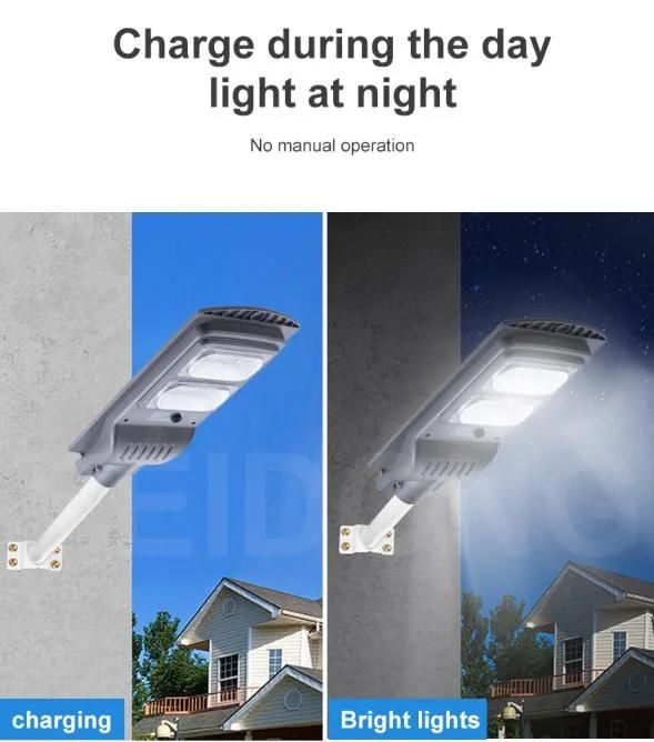 Outdoor IP65 Waterproof 30W-150W All-in-One Sensor Control Solar Street Light