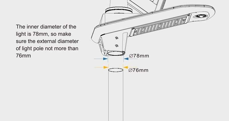 Waterproof Slim Integrated Solar Street Light Outdoor 40W Solar LED Street Lights