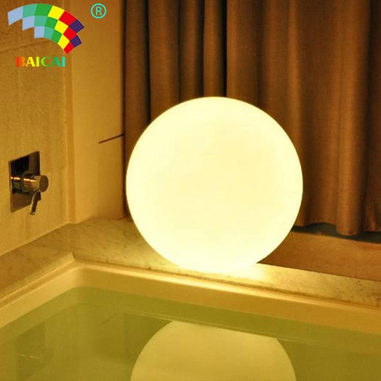 Remote Control Color Changing LED Ball Garden Plastic Ball