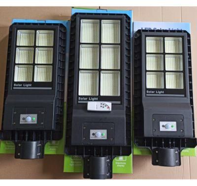 Yaye 2021 Hot Sell 300W/200W/100W Integrated All in One Solar Street Light with Remote Controller Motion Sensor IP65 LED Lamp