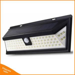 80LED Outdoor Motion Sensor Solar Powered Security Light for Garden