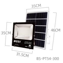 Bspro High Powered Aluminum IP65 Waterproof Garden Solar Stadium Outdoor 300W LED Solar Flood Light