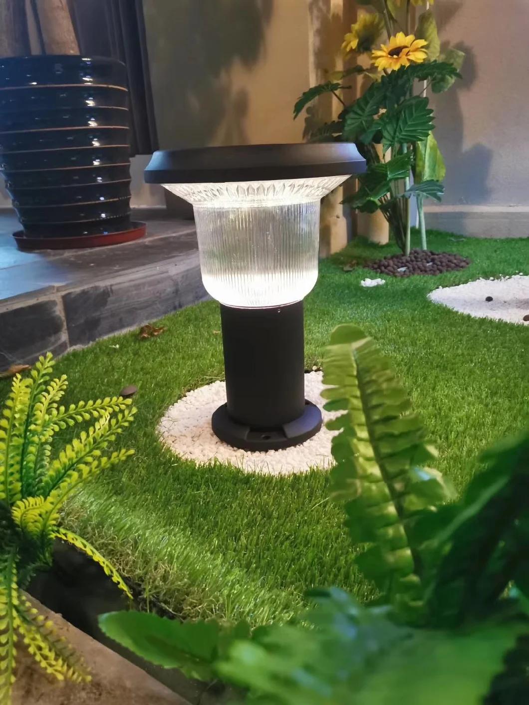 OEM Hotsale Warm Light Aluminum IP65 Waterproof Solar Lawn Light for Household Garden Courtyard