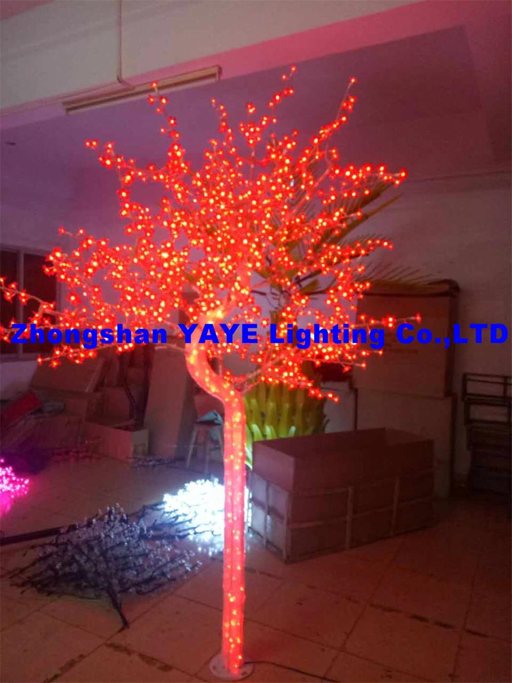 Yaye 18 Hot Sell 2 Years Warranty/Ce/RoHS LED Tree Light/ Outdoor/Indoor LED Cherry Blossom Tree