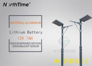 All in One Design 12W Solar Energy Street Light with Sensitive PIR Motion Sensor