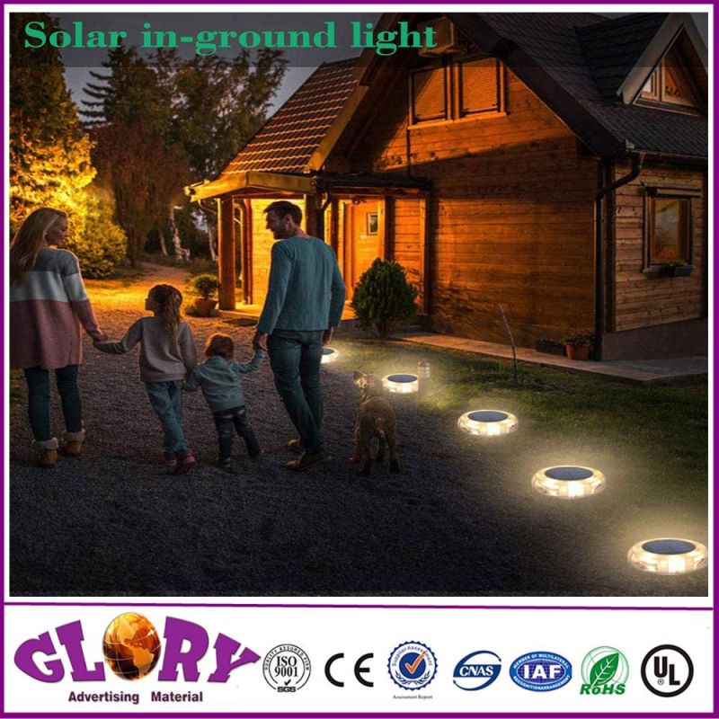 New Arrival 8 LED Solar Garden Light for Garden Decoration