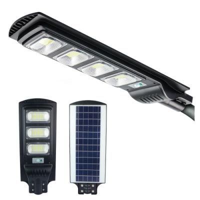 Hot Selling Radar Motion All in One Solar Outdoor Street Light Waterproof Dusk to Dawn