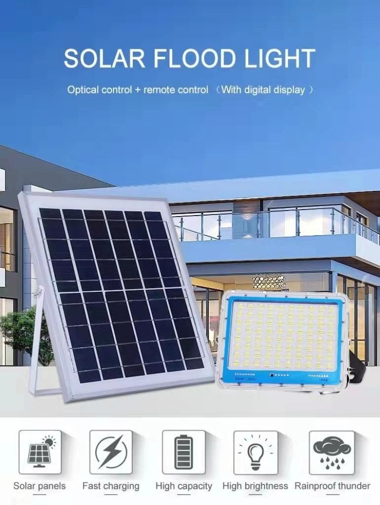 New Product Solar Flood Light High Teachnogy Suitable for Outdoor Wall House Made in China