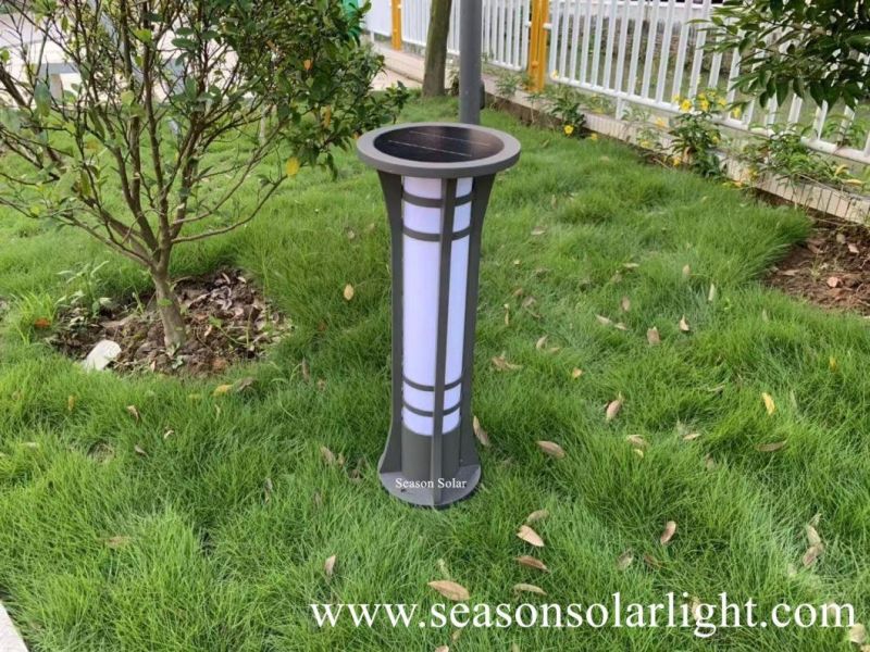 Multi-LED Colors Lighting Outdoor Smart Control Garden Solar Lamp with 5W Solar Panel & LED Lighting Lamp