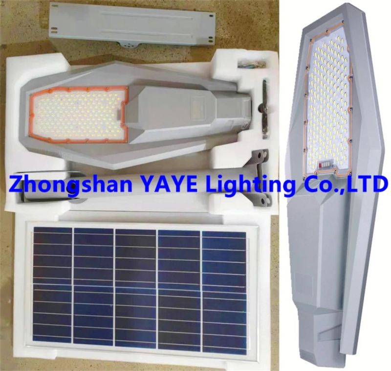 Yaye Hottest Sell Outdoor 100W/200W/300W/400W Solar LED Street Road Wall Garden Light with IP66/ Remote Controller/ 3 Years Warranty/ 1000PCS Stock