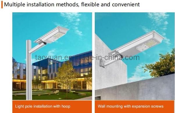 Integrated Outdoor Waterproof LED Microwave Solar Street Lights