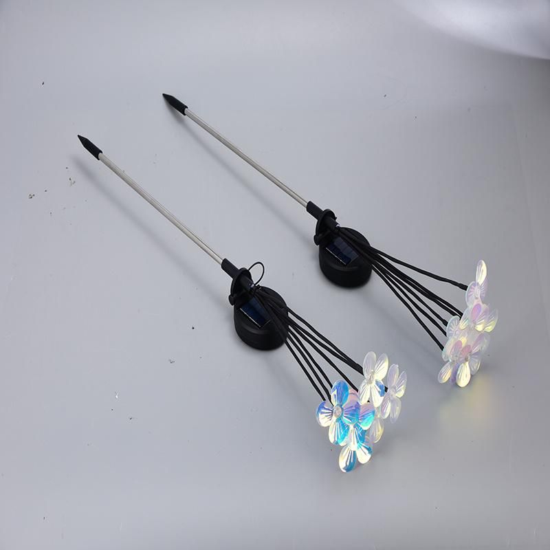 Outdoor Solar Colorful Flowers Light Decoration Garden Landscape Light