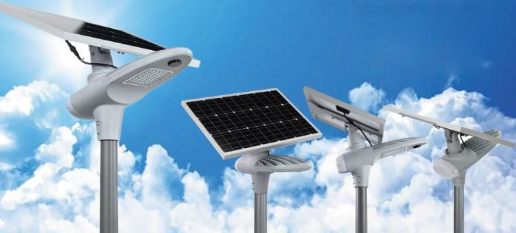 New Design for Square Motion Sensor 12V 50W Solar Street Light