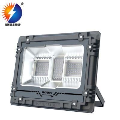 High Lumens Solar Flood Light with RGB Music Flash Lighting System