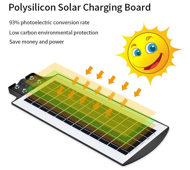 Outdoor Integrated 50W 100W 150W 200W 250W Solar Street Lighting