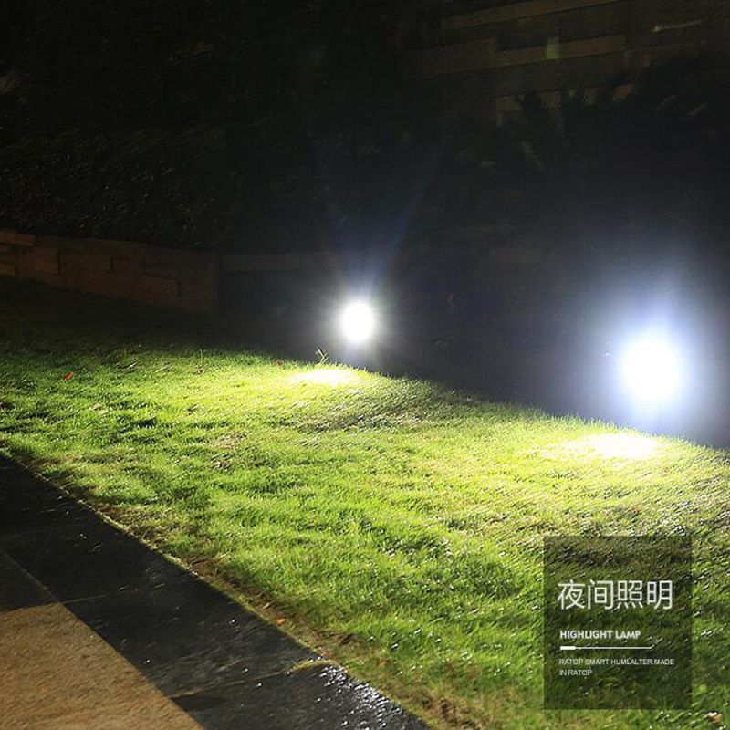 Waterproof Warm White Motion Sensor Solar Lawn Light Lamp