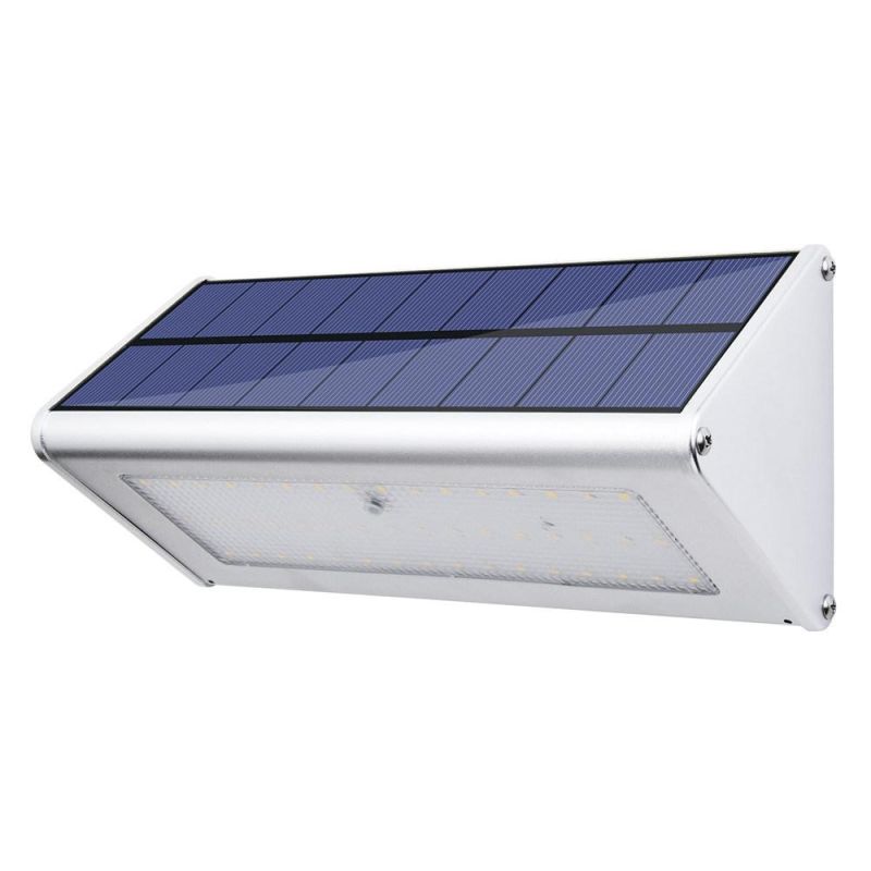 Outdoor Aluminum Alloy LiFePO4 Battery Solar Wall Lights