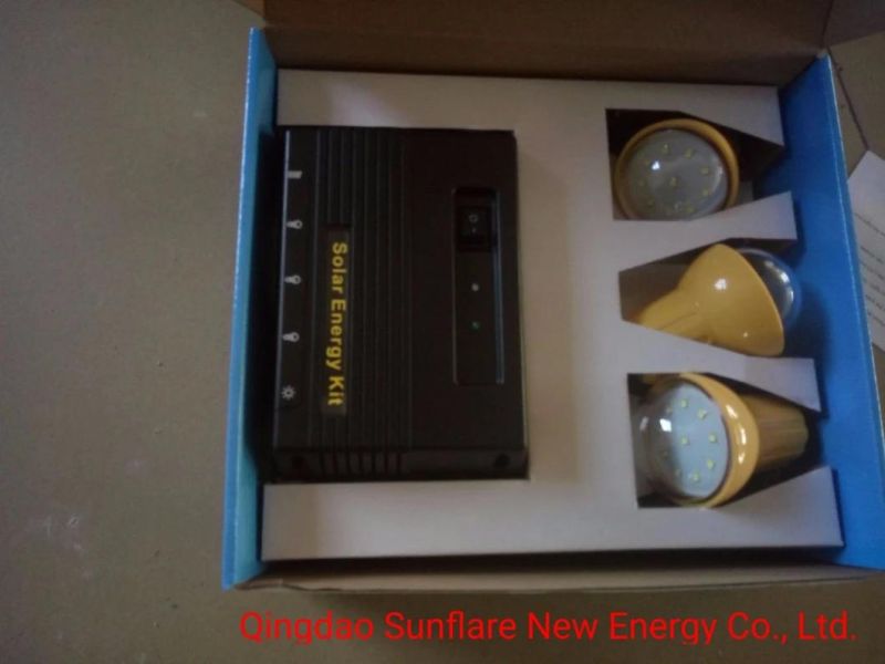 Portable 6W Solar System with Light for Homes Without Electricity