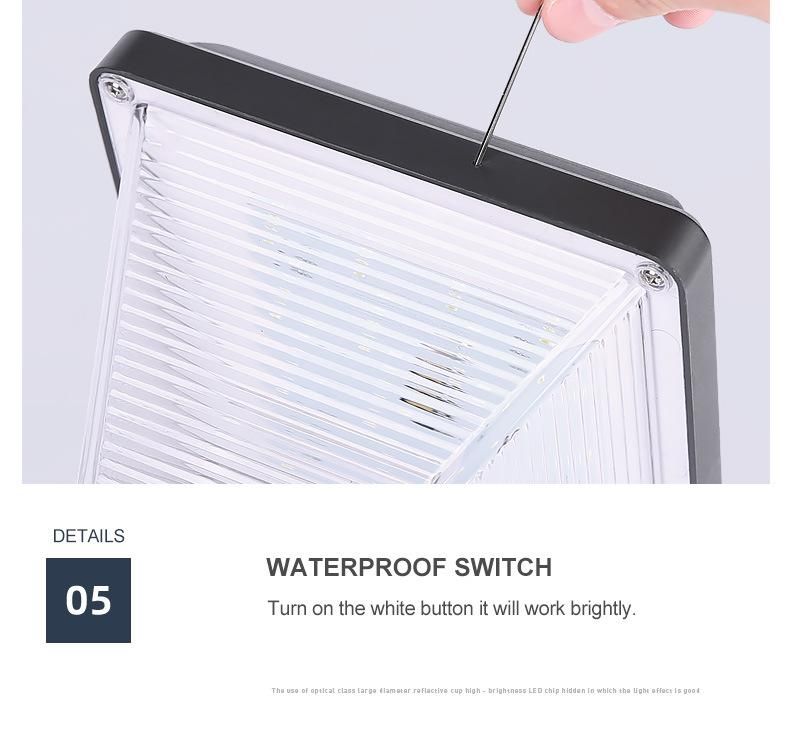 Wholesale Outdoor Landscape Courtyard Waterproof IP65 LED Solar Garden Light Solar Pillar Light