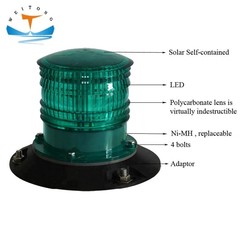 LED Solar Powered Marine/Boat Navigation Signals Light Masthead/Port and Starboard Lights