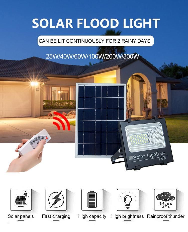 Outdoor IP67 Solar Power LED Flood Light / Solar LED Light