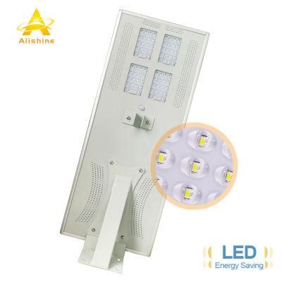 7000K Color Temperature 8800lm LED 80W Solar Street Light