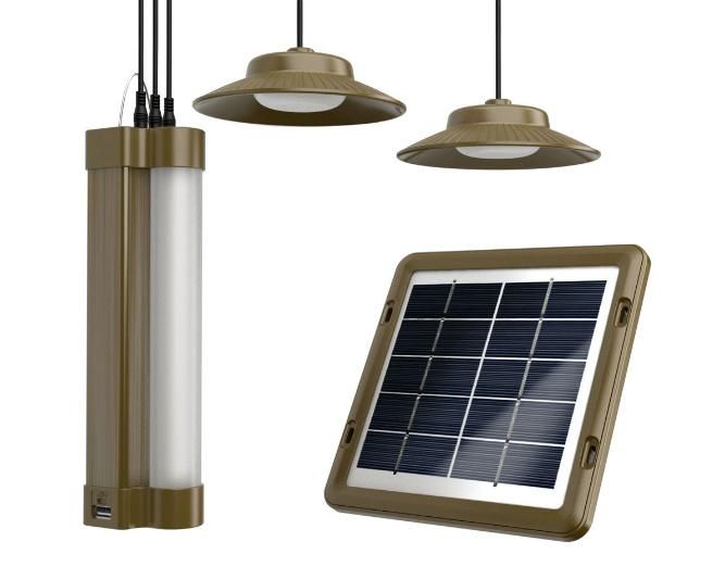 Home Use Low Cost 4W Solar Lighting Kit System