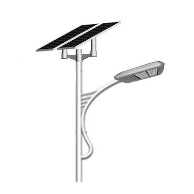 30W Solar Street Light with Octagonal Galvanized Post Camera Sensor